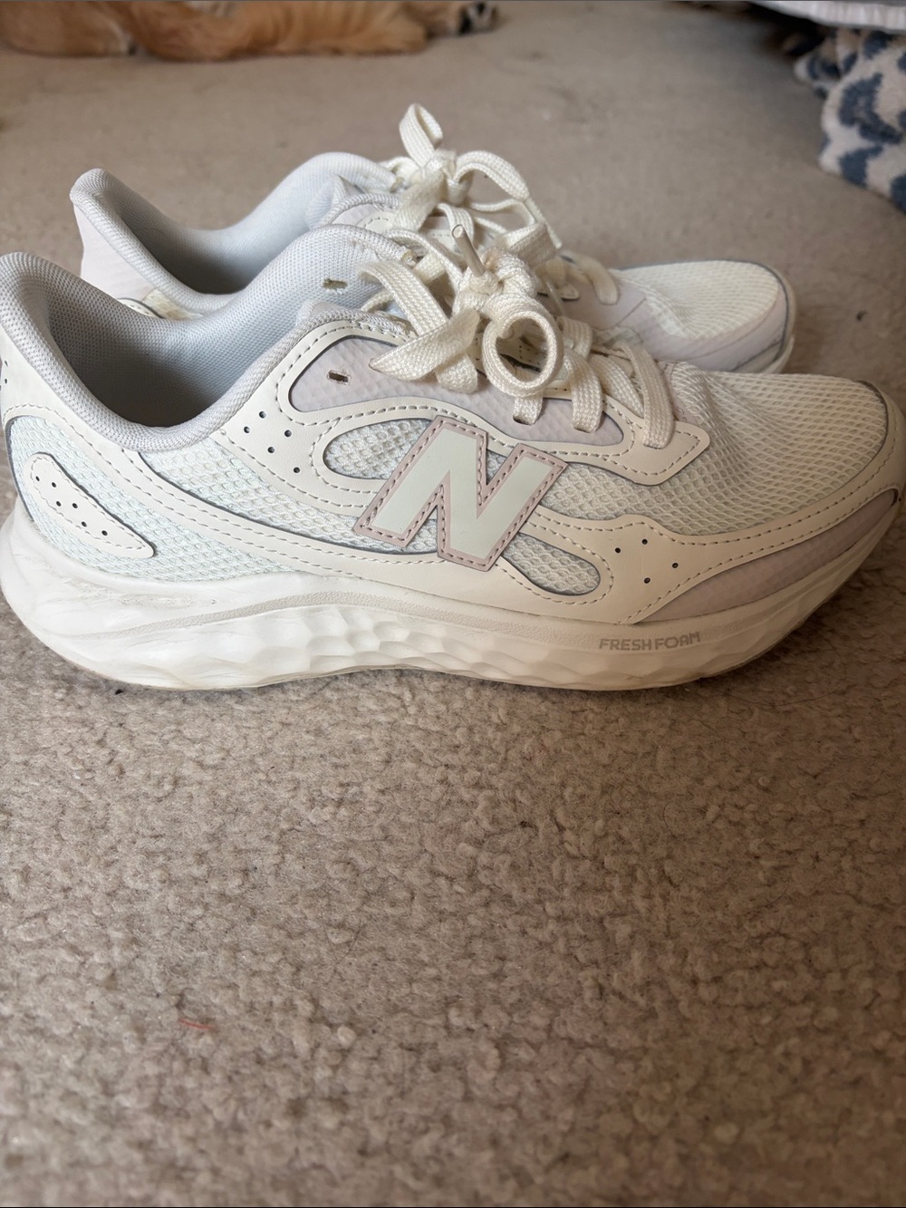 New Balance Off White Fresh Foam Sneakers